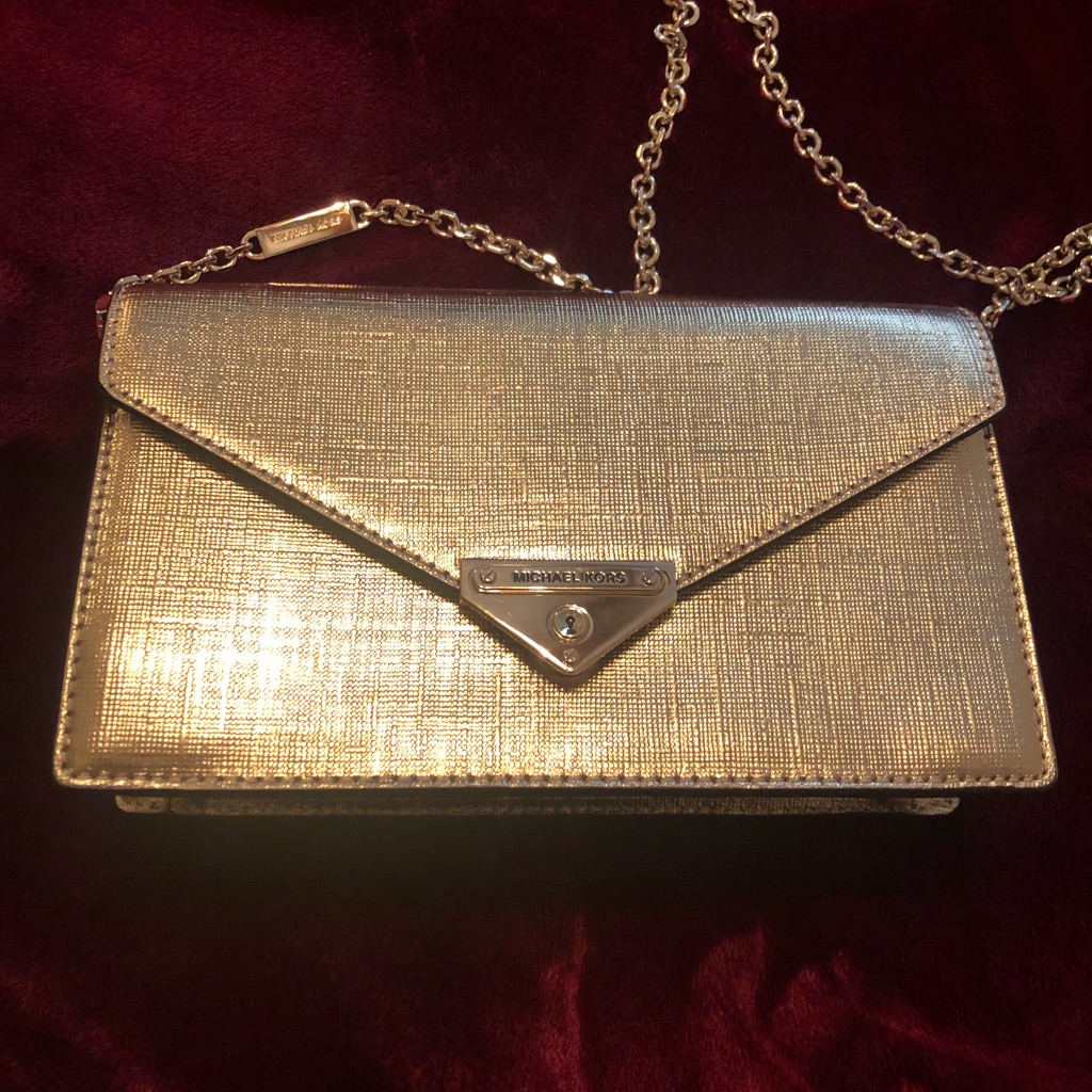 Michael Kors Gold Small Handbag Nwt